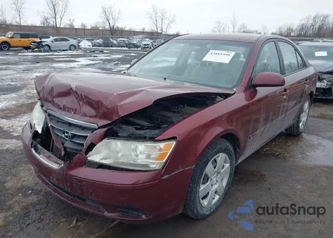2009 Hyundai Sonata Gls from USA, damaged, VIN 5NPET46C79H496744